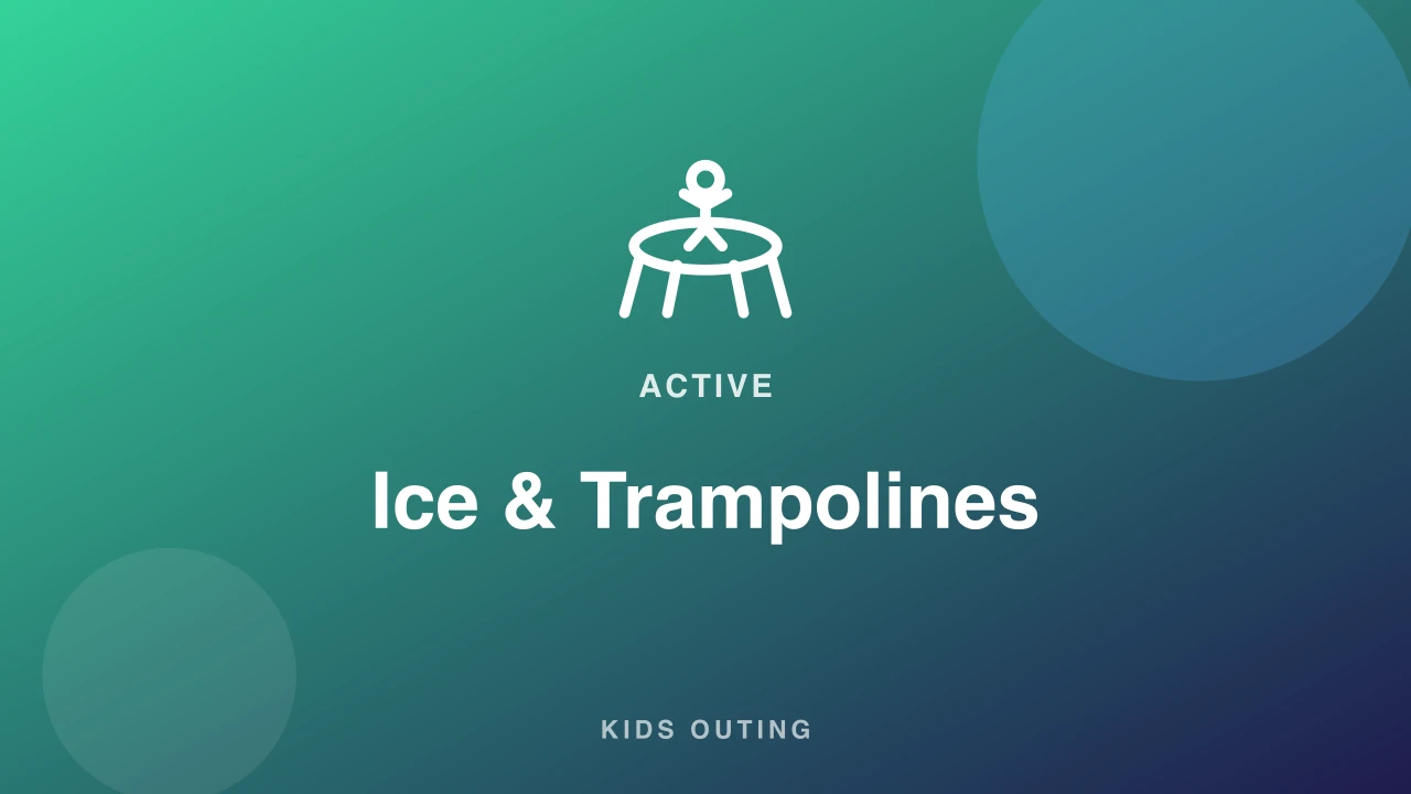 A child ice skating slowly at an indoor shopping mall ice rink